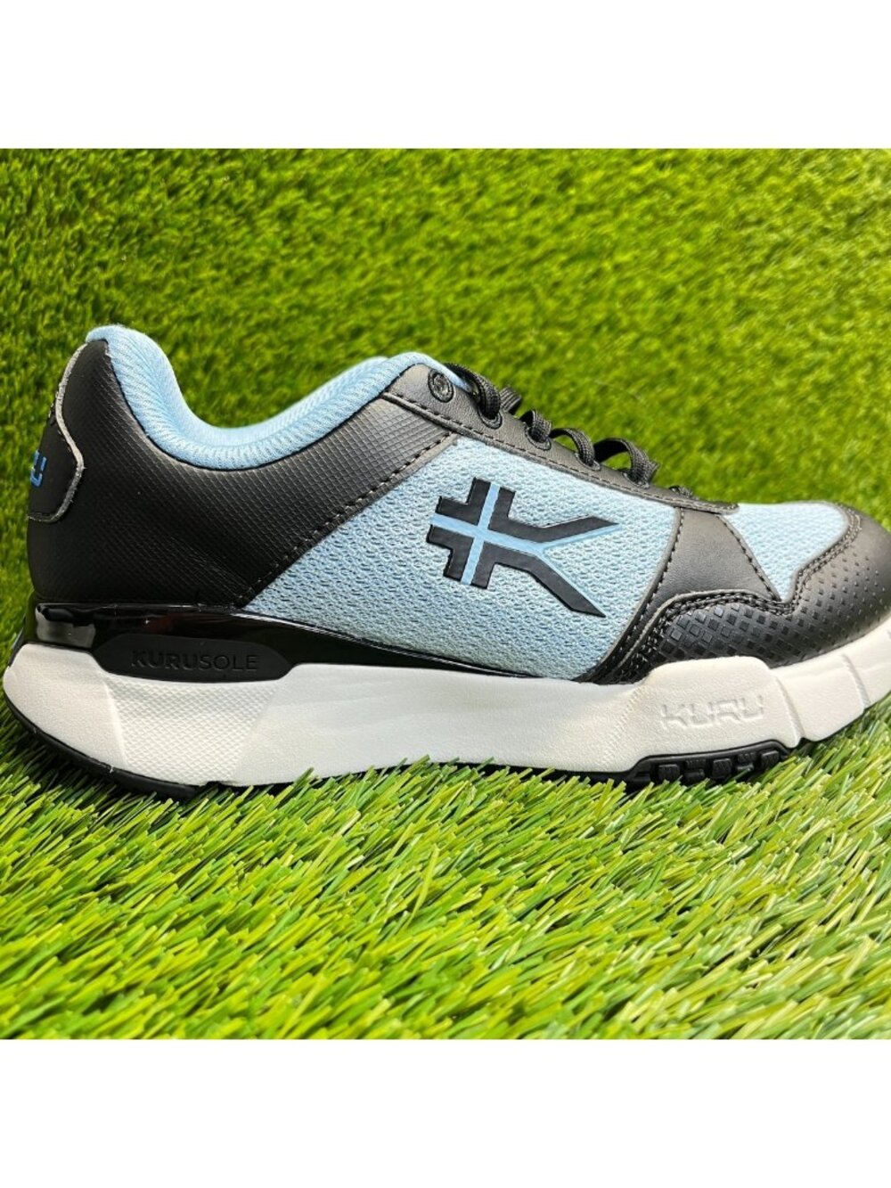 Kuru Quantum 2 Womens Size 6.5 Blue Black White Athletic Running Shoes Sneakers